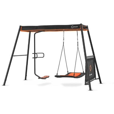 Spin-swing-bed-swing-set