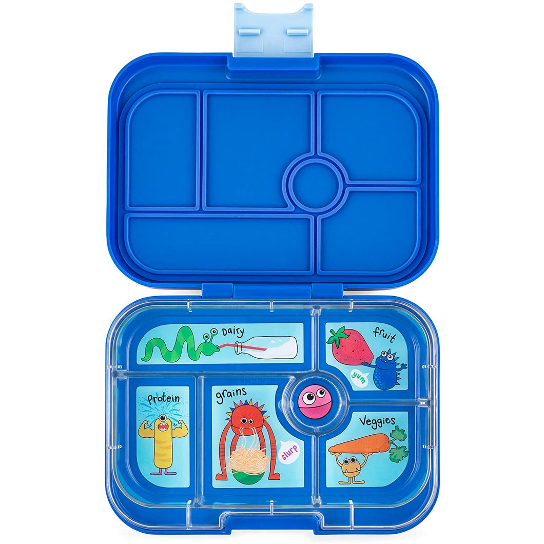 yumbox original bento school lunch box tryue blue